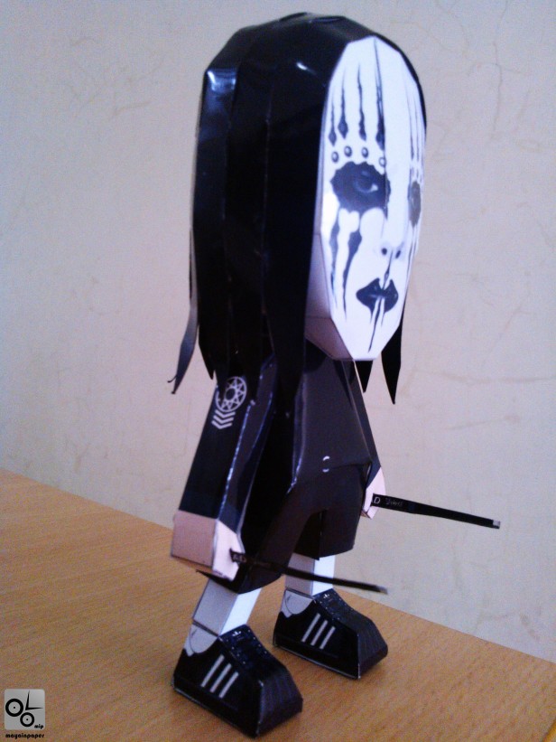 Joey Jordison Slipknot Papercraft Toy
